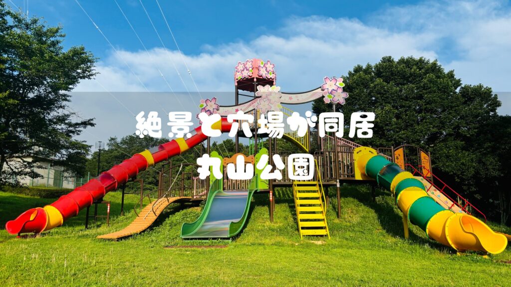 丸山公園のサムネイルです。改修された丸山公園は子供たちの遊び場です